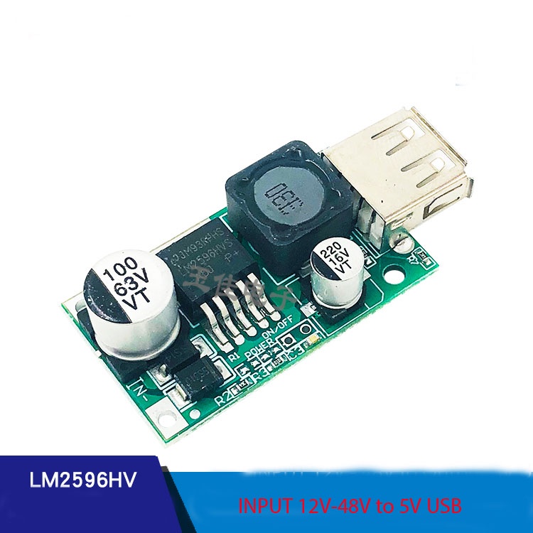 Step down LM 2596 HV mobile phone charging board (8129)