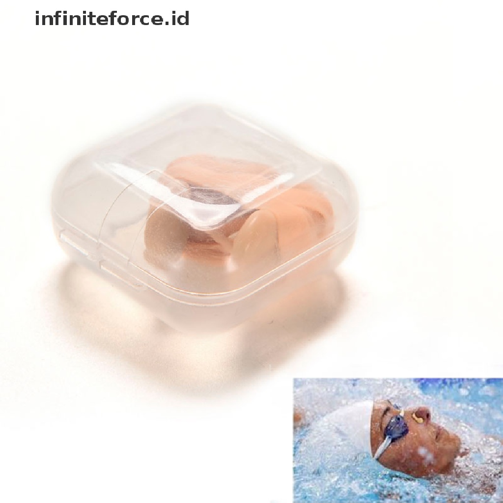 (Infiniteforce.Id) Klip Penjepit Hidung Unisex Untuk Berenang