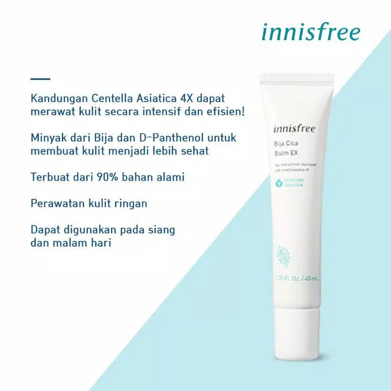 [BPOM] Innisfree Bija Cica Gel | Balm 40 ML