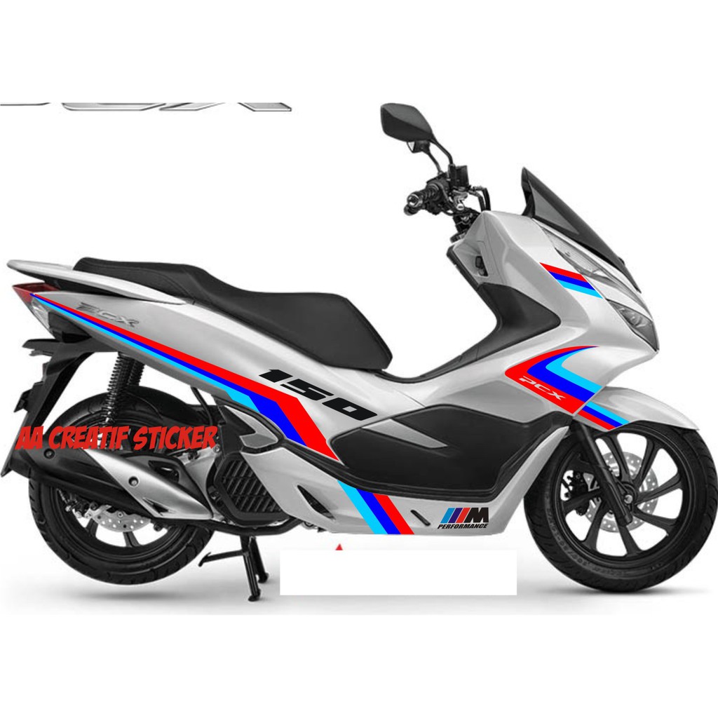 cutting sticker striping honda pcx livery bmw