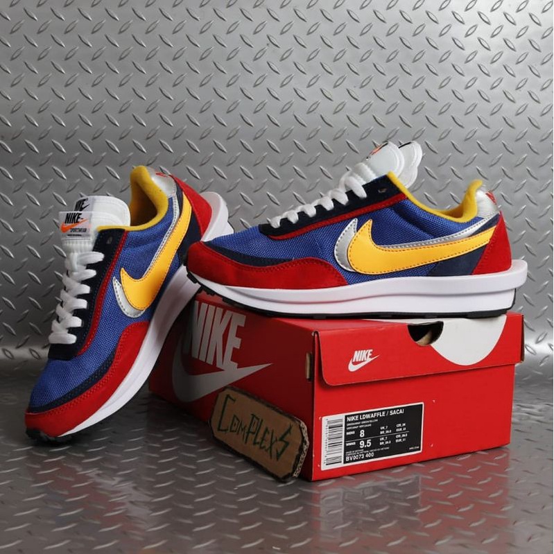 NIKE SACAI LDV WAFFLE BLUE MULTI