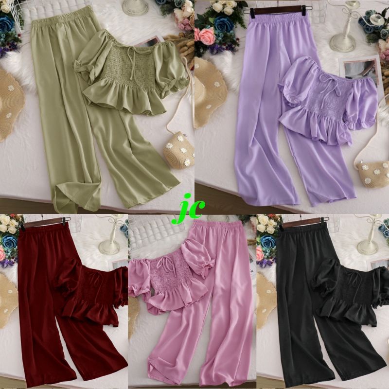 JCNS - ST ELORA / Stelan Wanita Fashion Korean Kekinian