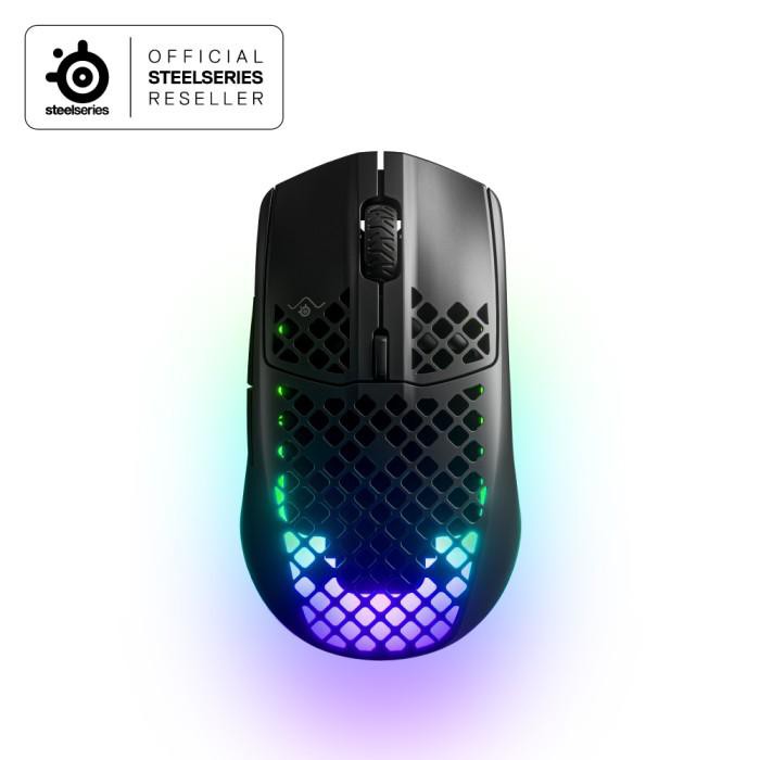 Steelseries Aerox 3 Black Wireless - Gaming Mouse - Ultra Light Weight RGB - Original