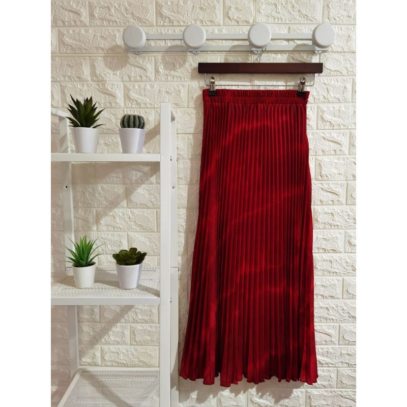 ROK PLISKET - ROK PLISKET PAYUNG CORAK BALI ( PREMIUM )