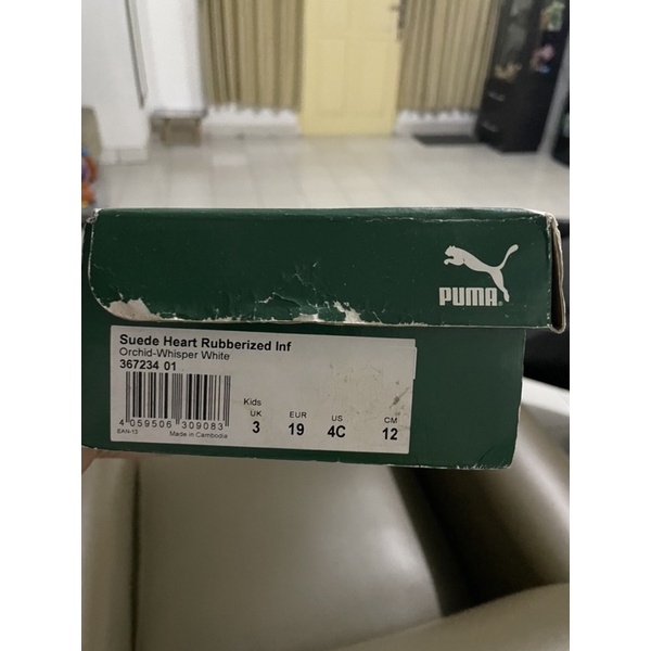 puma suede heart rubberized