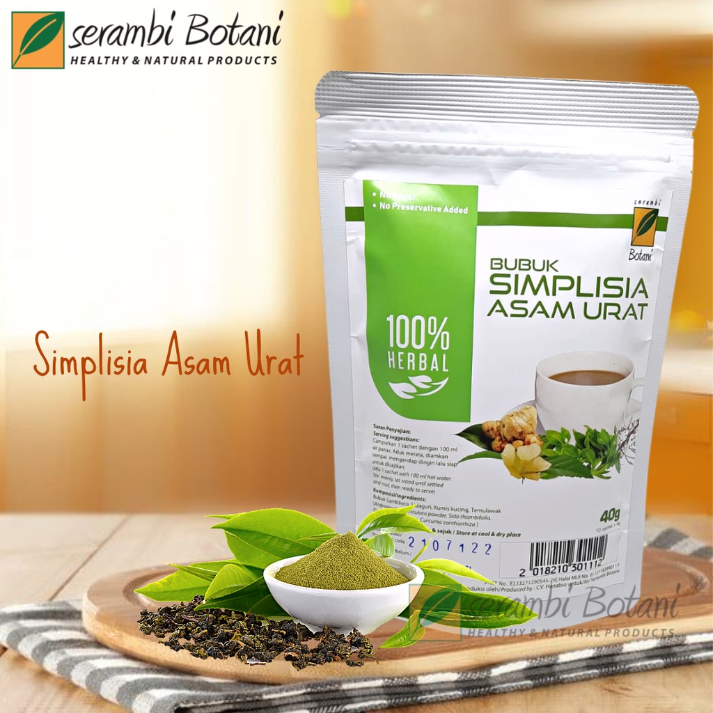 

Simplisia Asam Urat 40gr Serambi Botani