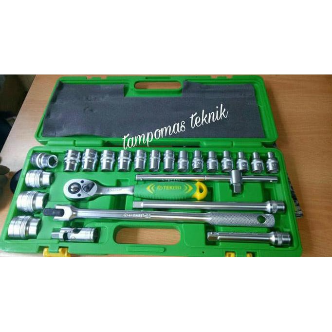 [[BISA COD]] Kunci Sok Set Tekiro 8-32mm Box Plastik Sok Set Tekiro Original 24 PCS BOOM SALE Kode 7