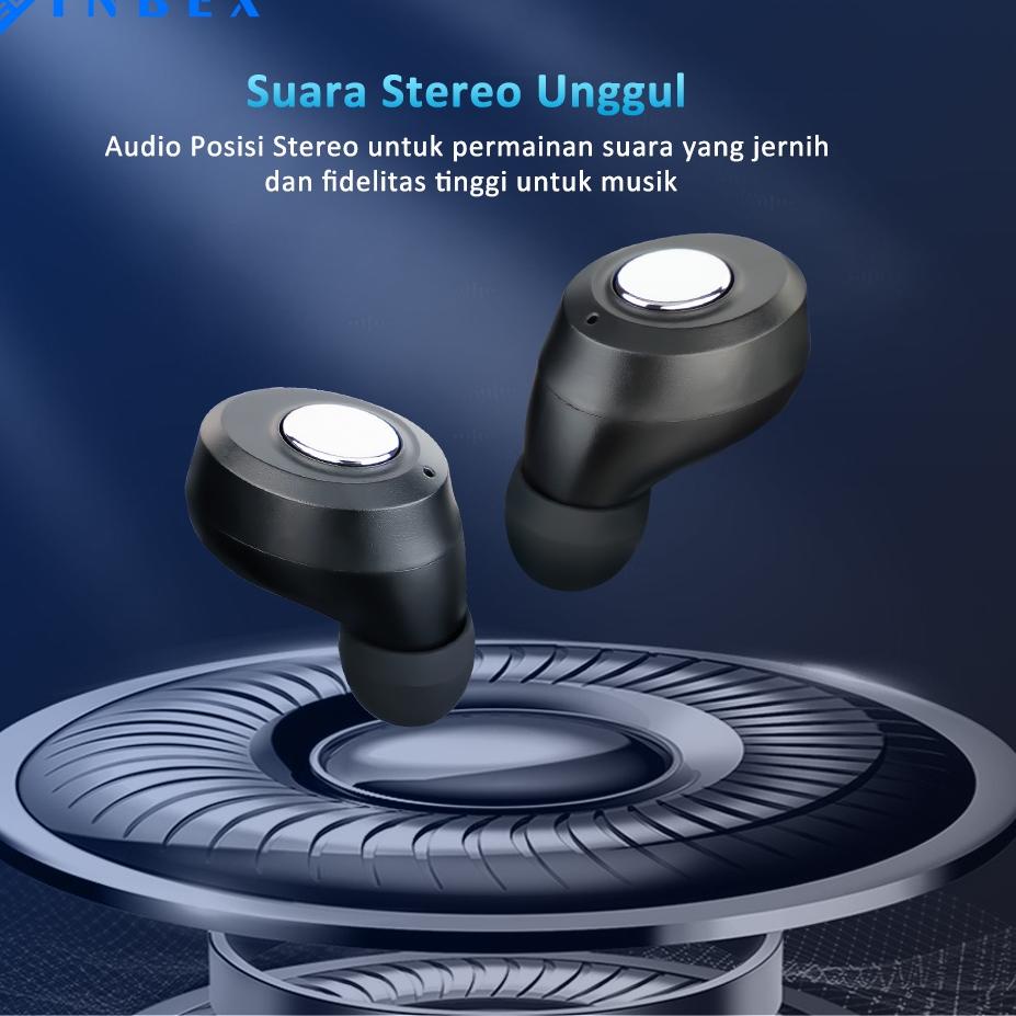Sudah READY.. 【NEW】INBEX M3 TWS Earphone Sport Waterproof Headset Bluetooth 5.0 /Wireless Earbuds /N