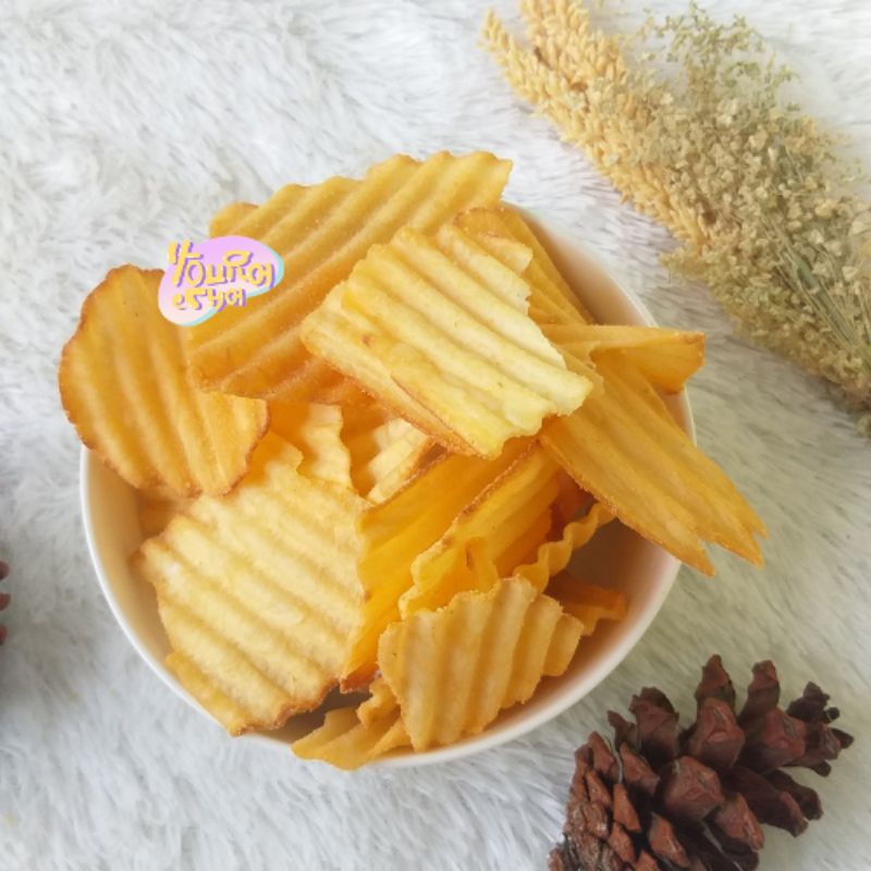 

(Youracha) Singkong Keju 250gr / Snack Cemilan / Cheese Cassava Chip