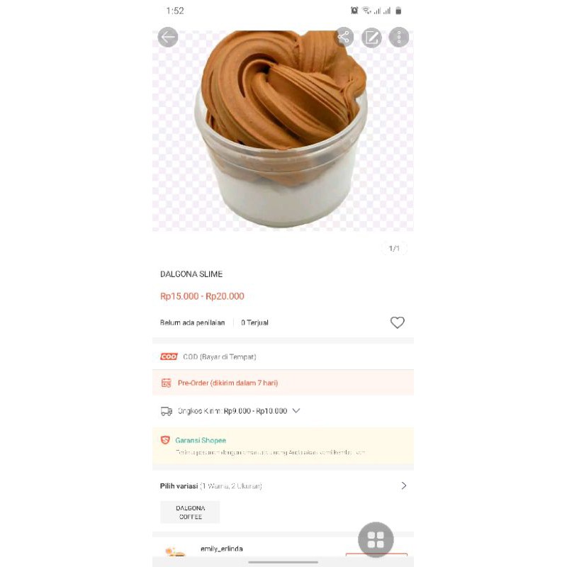 PROMO BOBA SLIME & DALGONA SLIME
