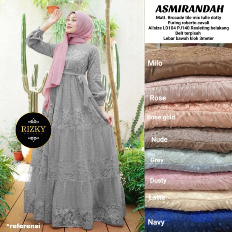 Asmirandah by Rizky fashion