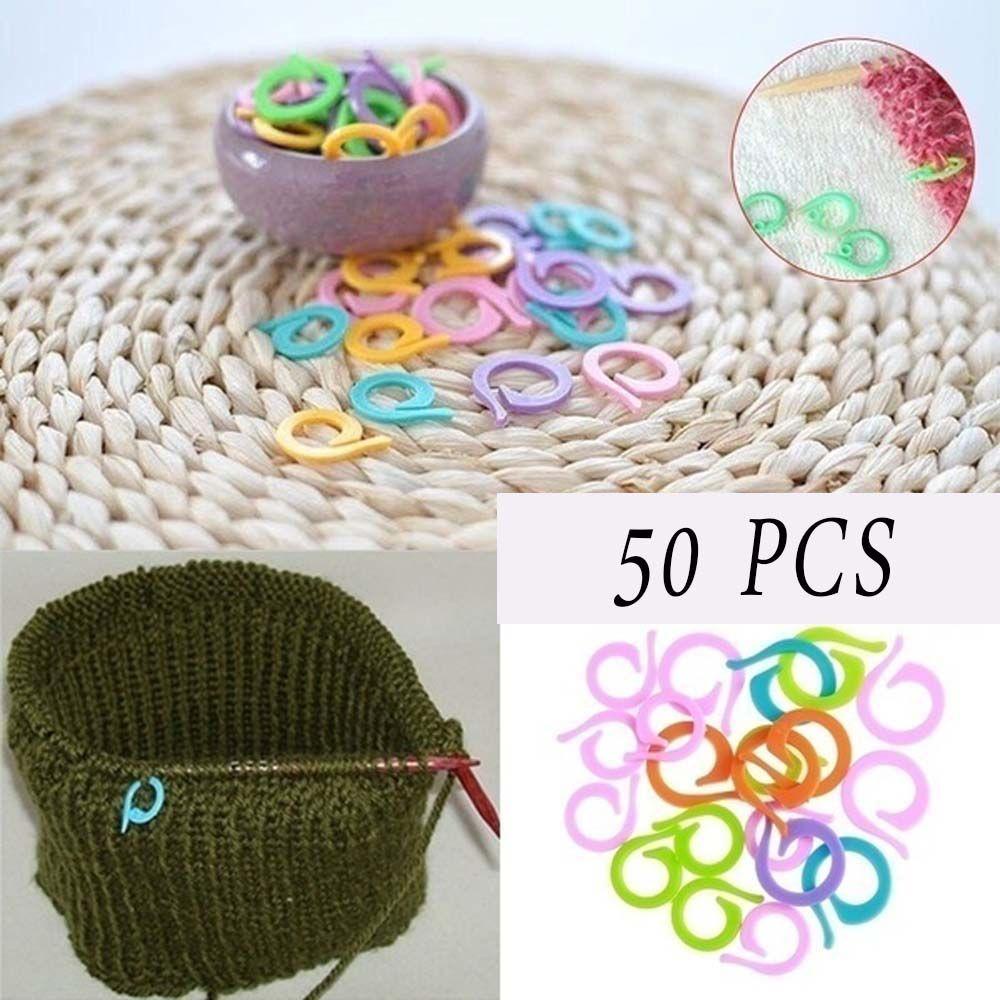 Needway   Klip Rajut Mini 50PCS Crochet Jahit Craftwork Penanda Rajut