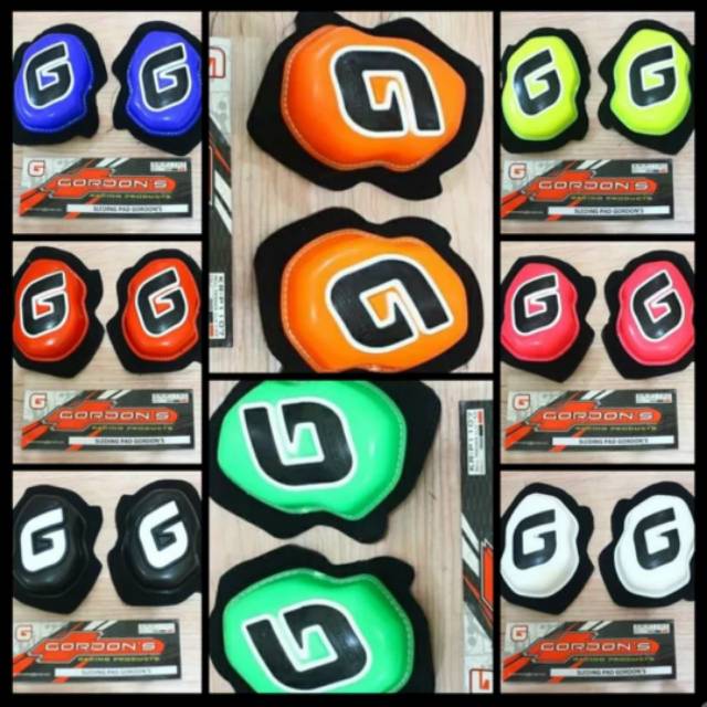 SLEDING PAD GORDONS ORIGINAL. SLIDING PED GORDON WERPACK PELINDUNG LUTUT ROAD RACE WERPAK DRAG RACE