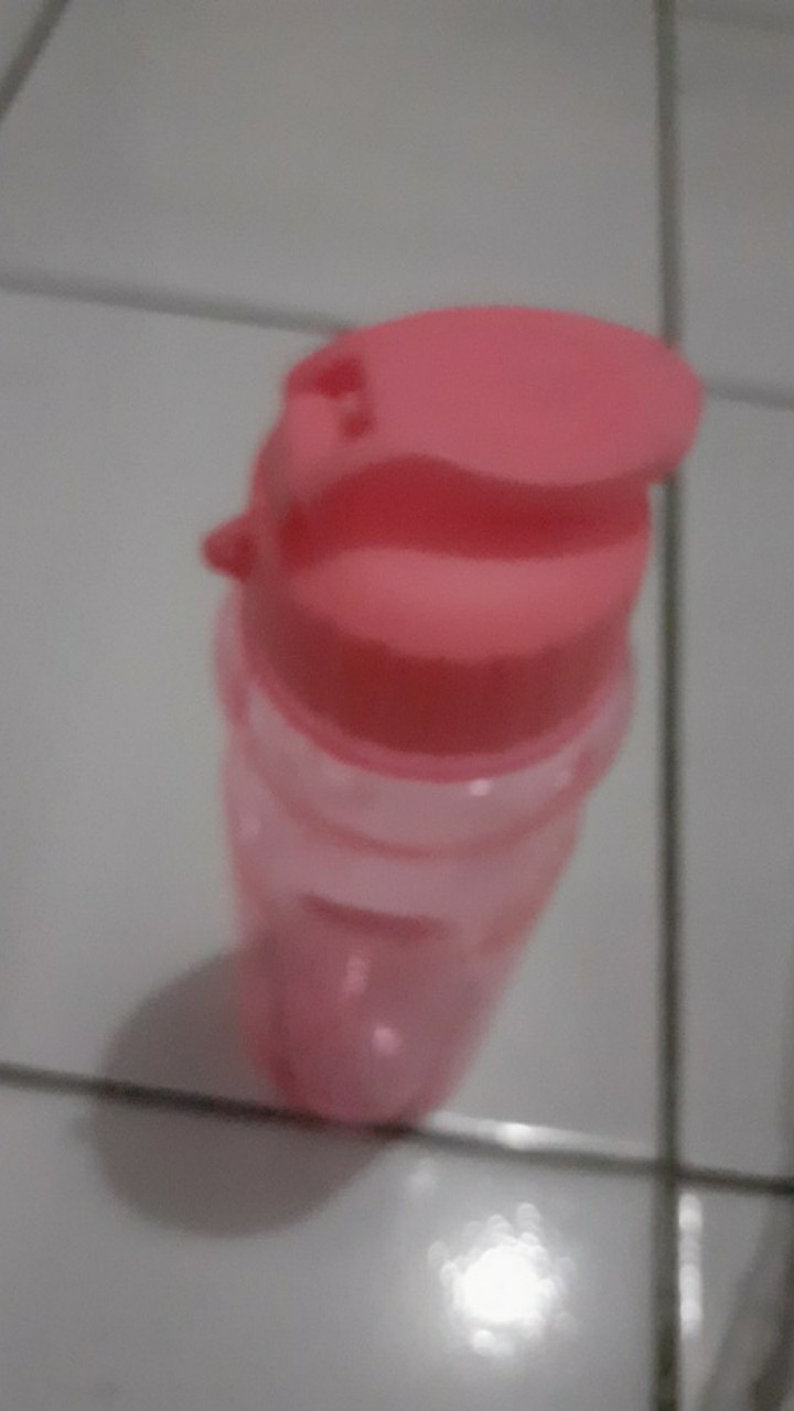 New Flip My Bottle - Botol Minum Clip Up Hitam