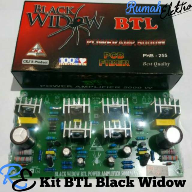 Kit BTL Black Widow 5000 watt