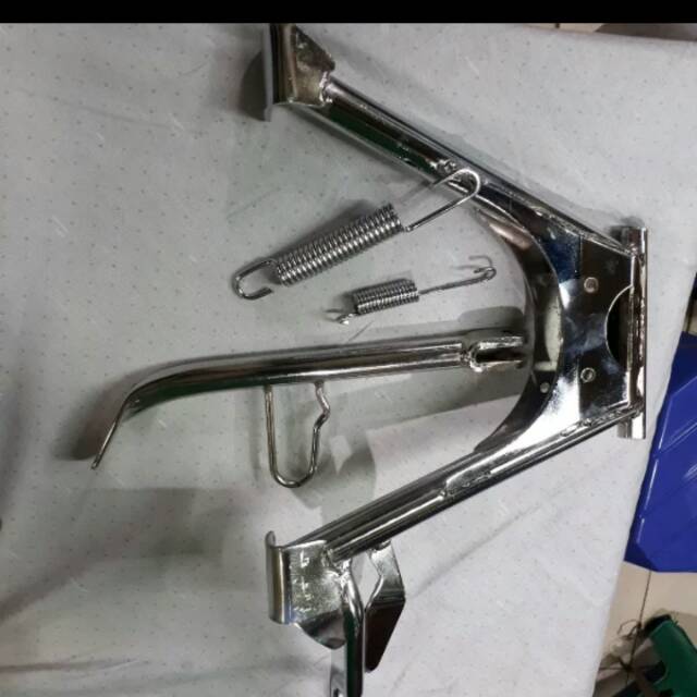 Standar standart set 1 2 samping tengah velg ring 17 fino fi 125 crome krome chrome krum crum krom