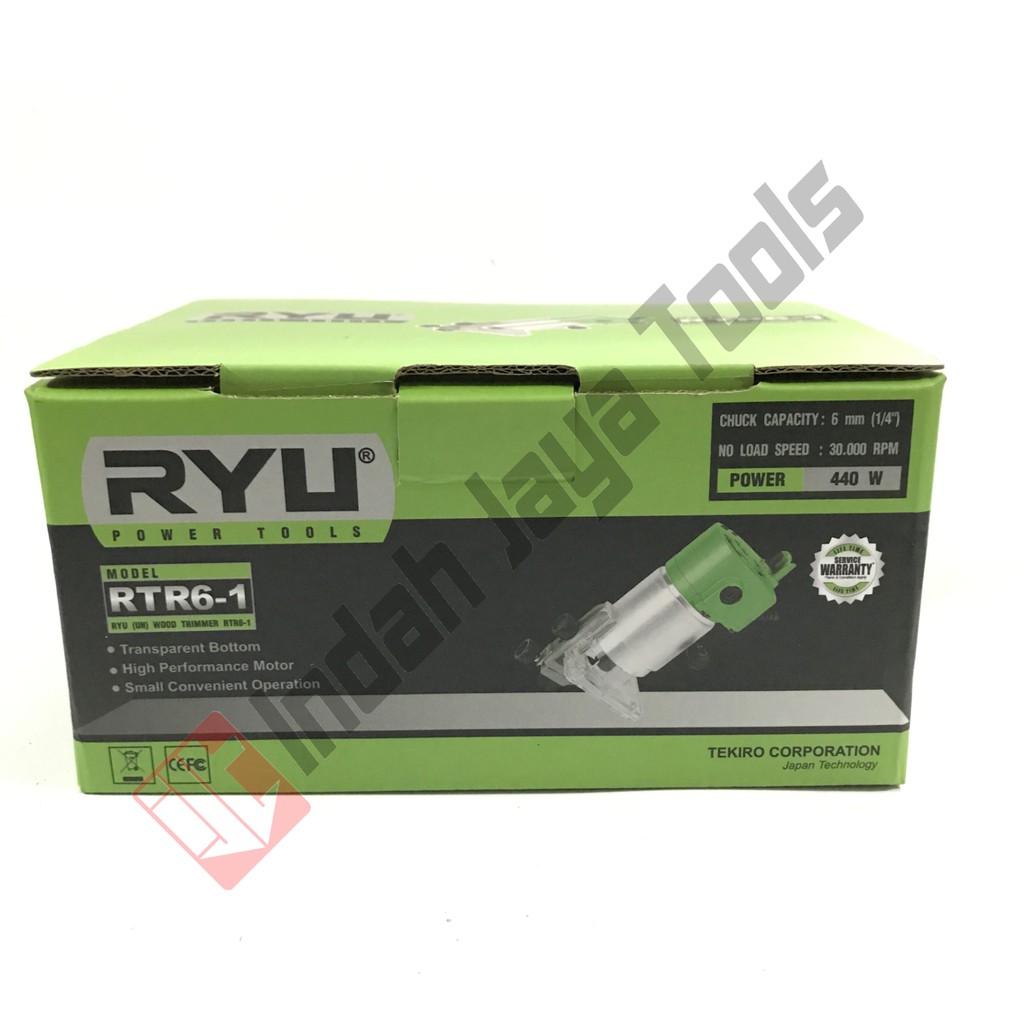 RYU RTR 6-1 Mesin Profil Kayu Router - Trimmer Wood Router