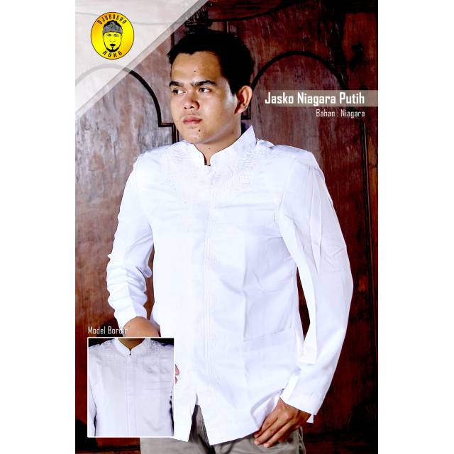 Hasgradini_Jasko Putih / Koko / Jas Koko / Baju Koko / Jasko Hasgradini / Djuragan Koko