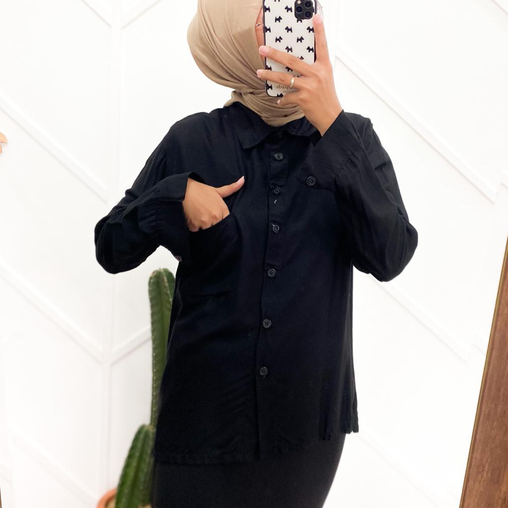 OTIC BLOUSE - blouse wanita / blouse kekinian / blouse cantik / simple blouse / blouse polos