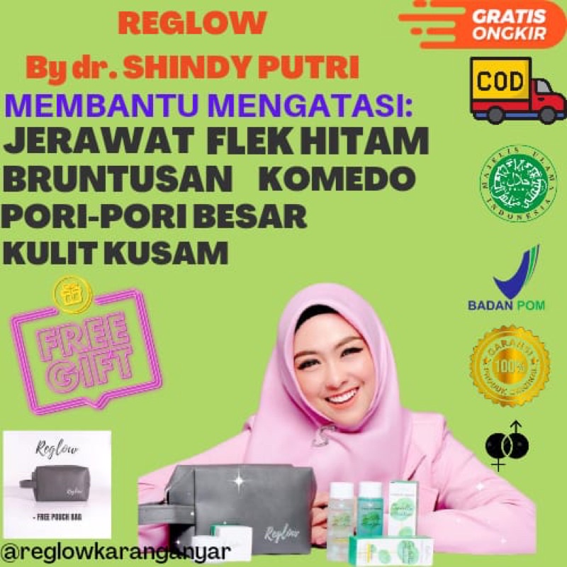 [COD] Reglow Skincare Original Toner Wajah Skincare