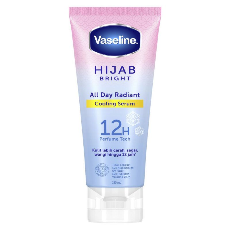 VASELINE VITAMIN BODY SERUM | SOFT GLOW | FIRM GLOW | FRESH GLOW| HIJAB BRIGHT 180 gr