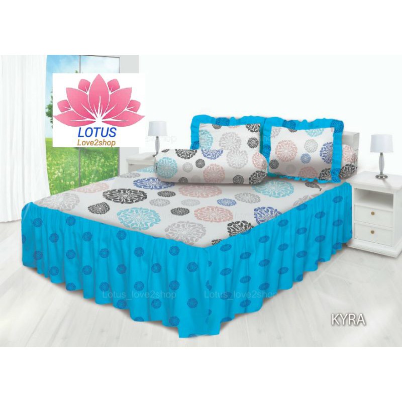 SPREI RUMBAI my love KING SIZE 180x200 motif KYRA