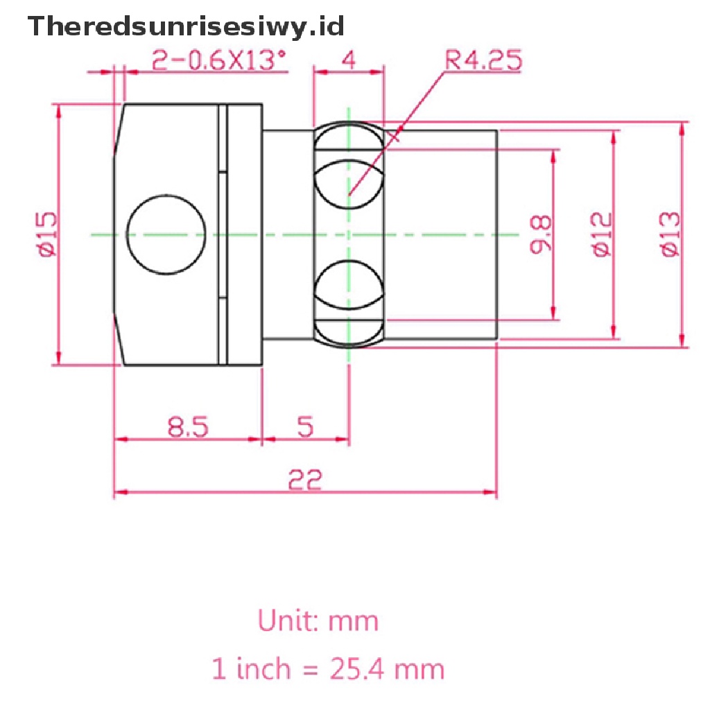 Theredsunrisesiwy.Id Modul Laser Level 635nm 5mw Warna Merah