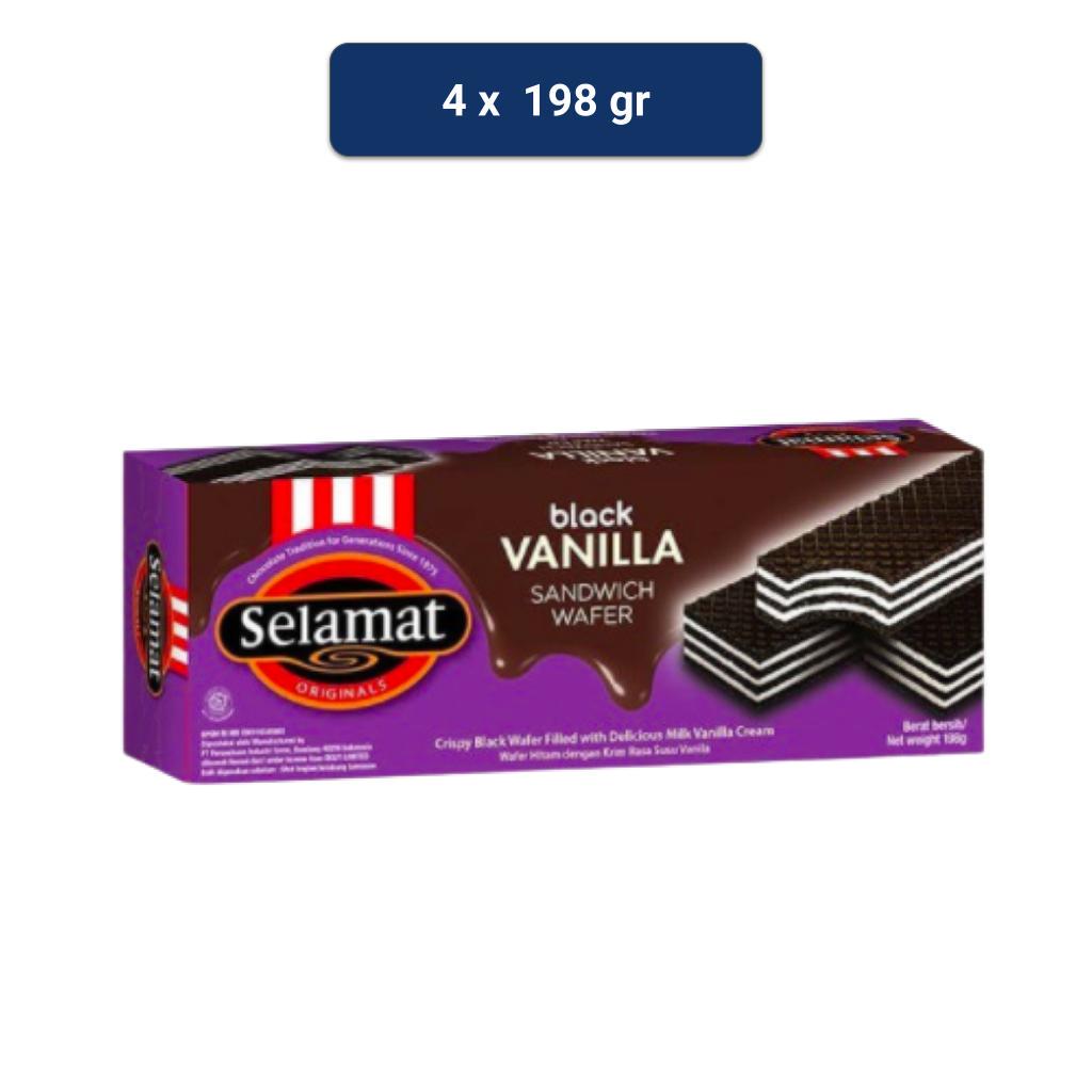 

Selamat Wafer Black Vanilla 198 g x 4 pcs