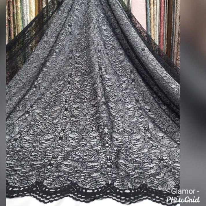 New  Kain santili  meteran/ chantily / bahan kain-meteran santily mewah