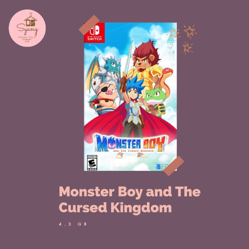 Monster Boy and The Cursed Kingdom Nintendo Switch