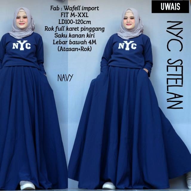 Nyc setelan ori uwais