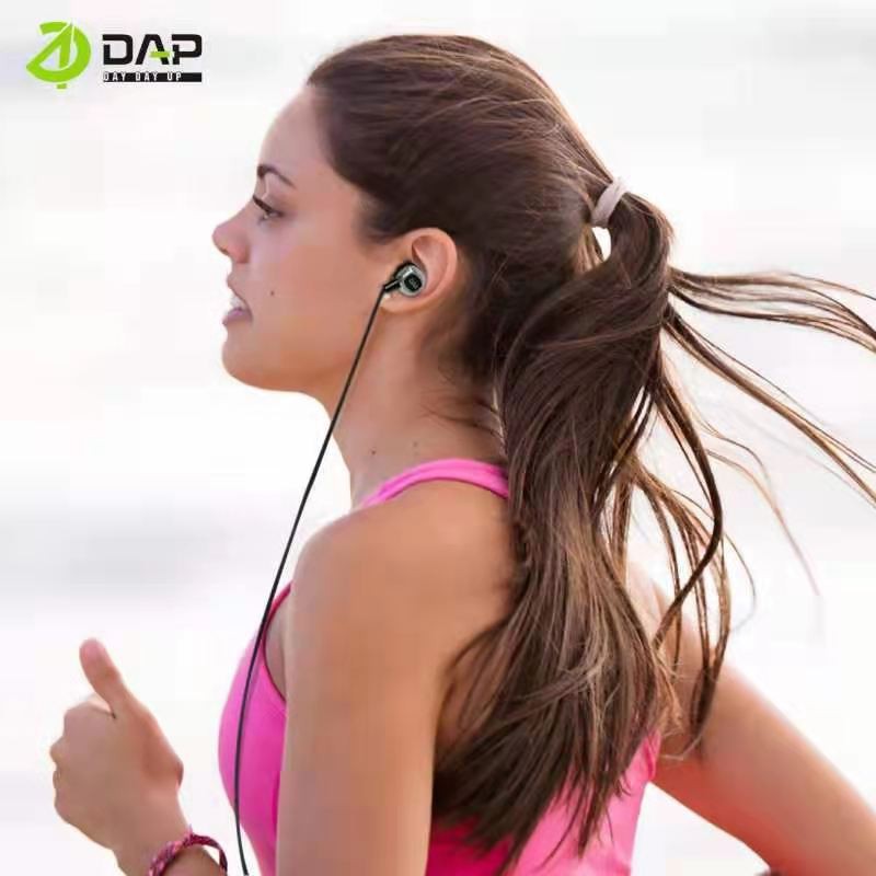 Headset DAP DH-F13 Wired Headset Wired Earphone Stereo Earbuds Android iPhone Original - Garansi 1 Tahun-2