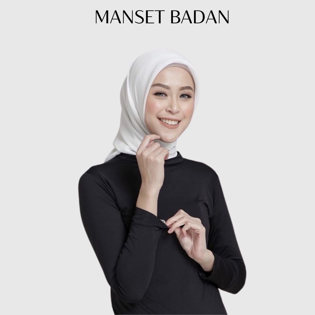 Manset Badan / manset kaos polos / inner kaos dalaman wanita