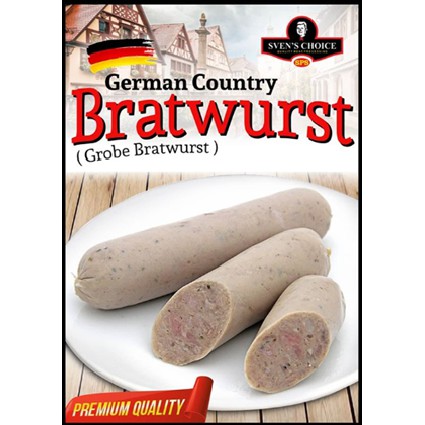 

SOSIS JERMAN SVEN CHOICE GERMAN COUNTRY BRATWURST