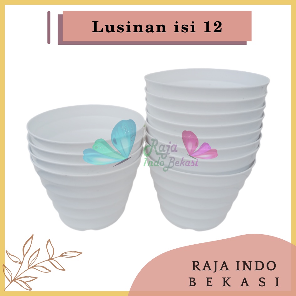 Lusinan Pot King Mado 18 Putih Diameter 14,5 Cm Garden Of Love Pot Plastik Kaktus 15 Cm Lucu Murah Bukan Pot Tawon 15 18