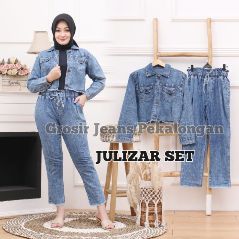 JULIZAR SET/JULIZAR 2 SET/JOVANCA SET / STELAN JEANS/HIGH QUALITY/ VESTI SET/VEST SET