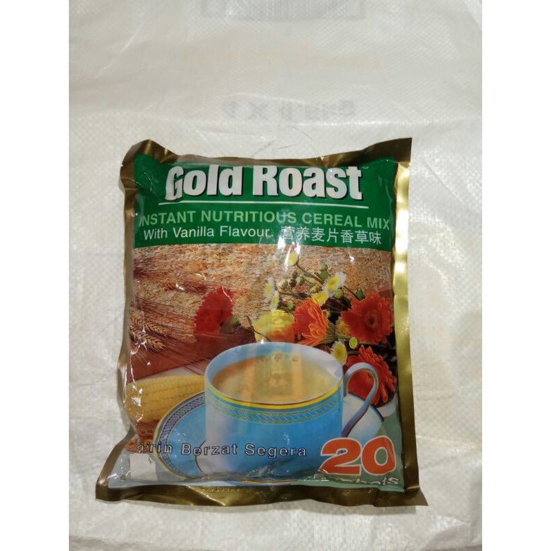 Gold Roast Nutritious cereal mix/ sereal instan vanila