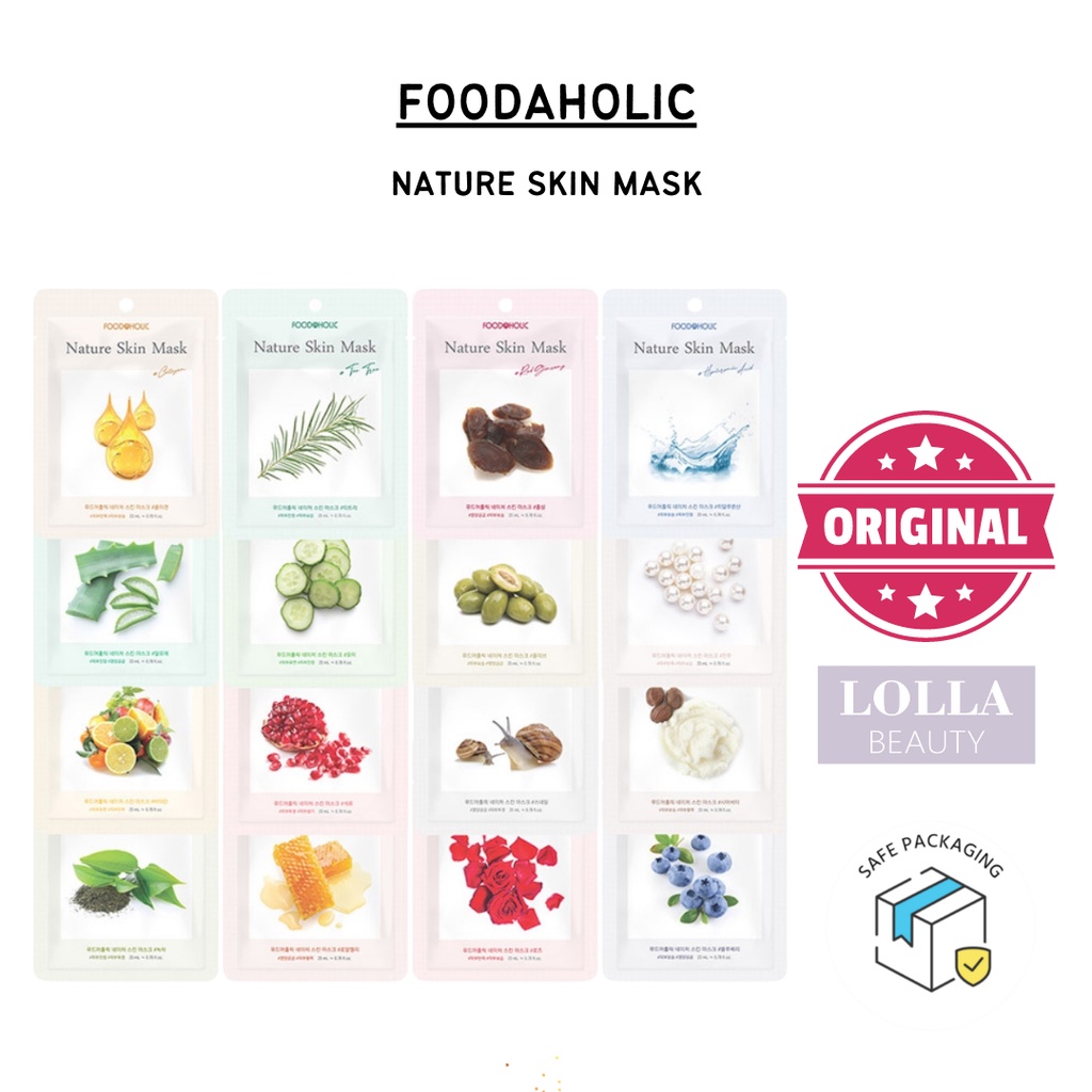 FOODAHOLIC - Nature Skin Mask