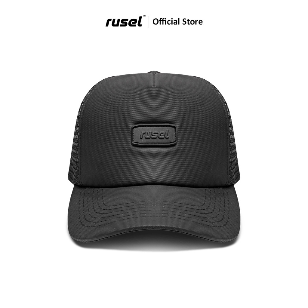 RUSEL CO I Caps Alexy  I Black On Black I Topi Pria l Topi Baseball