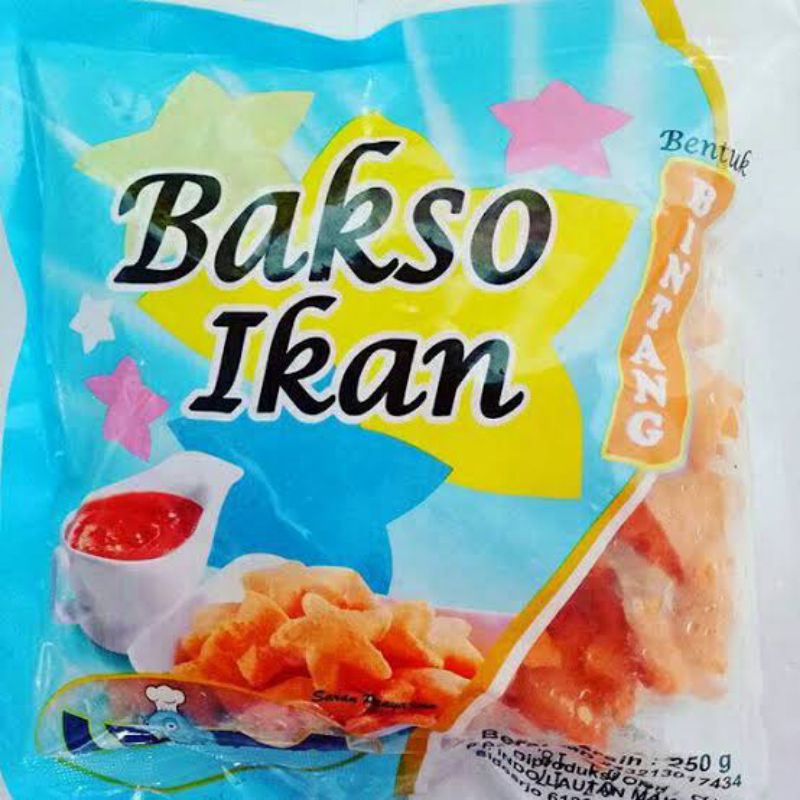 

ILM BAKSO IKAN BINTANG 250 G