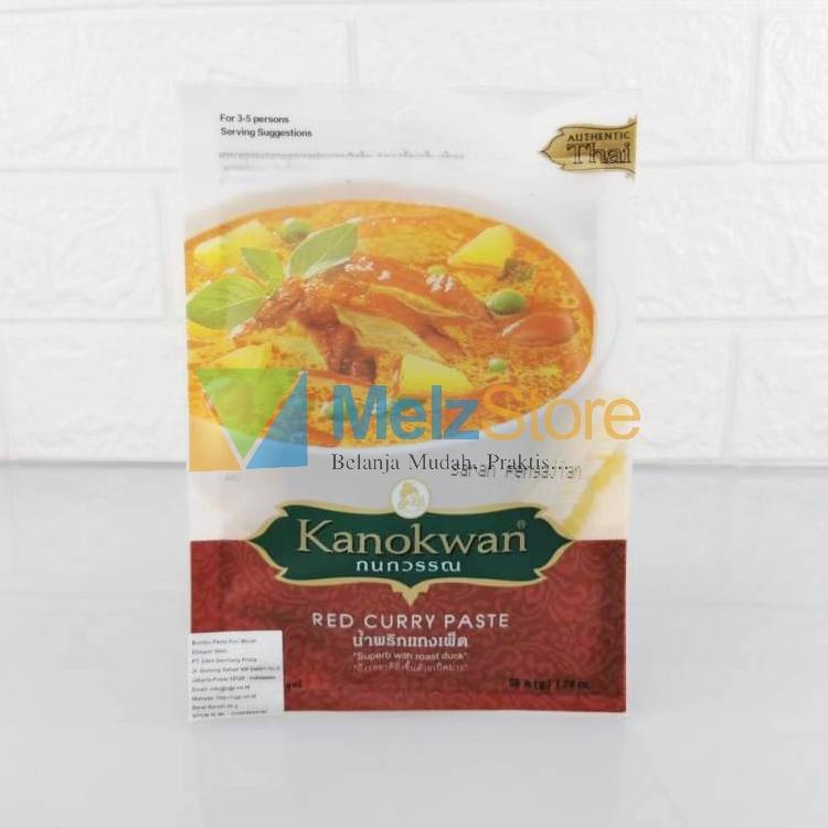 

Kanokwan Bumbu Pasta Kari Merah Red Curry Paste 50gr