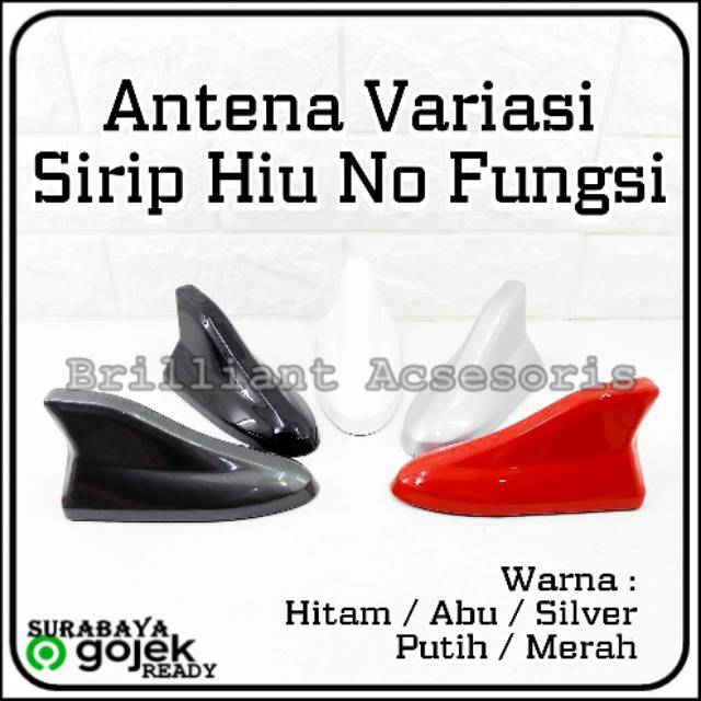 Antena Variasi Sirip Hiu - Type Polos Besar