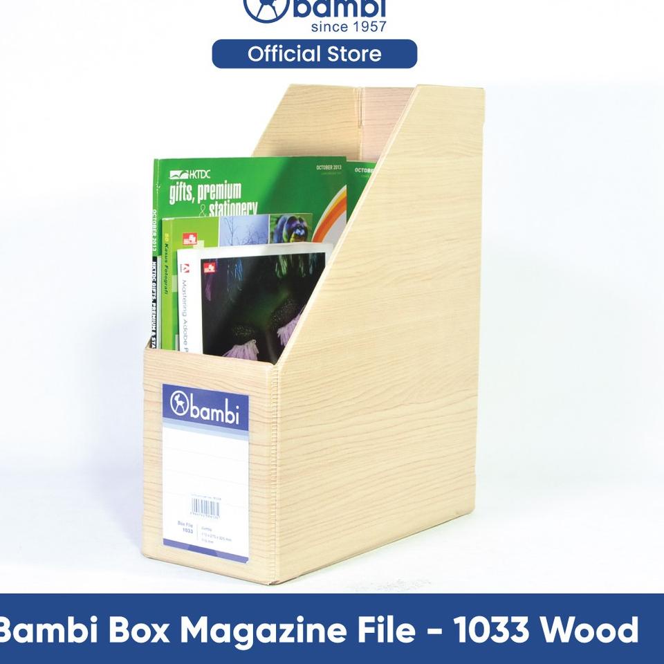 

Bambi Box Magazine File (Box File) - 1033 Wood Series ♒➻ Harga Termurah