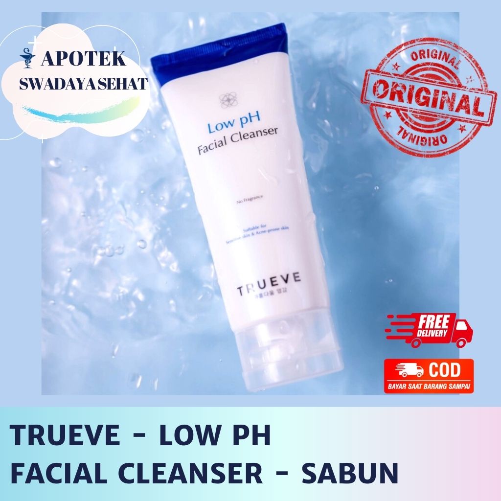 TRUEVE Low PH Facial Cleanser Sabun Muka Wajah Pembersih