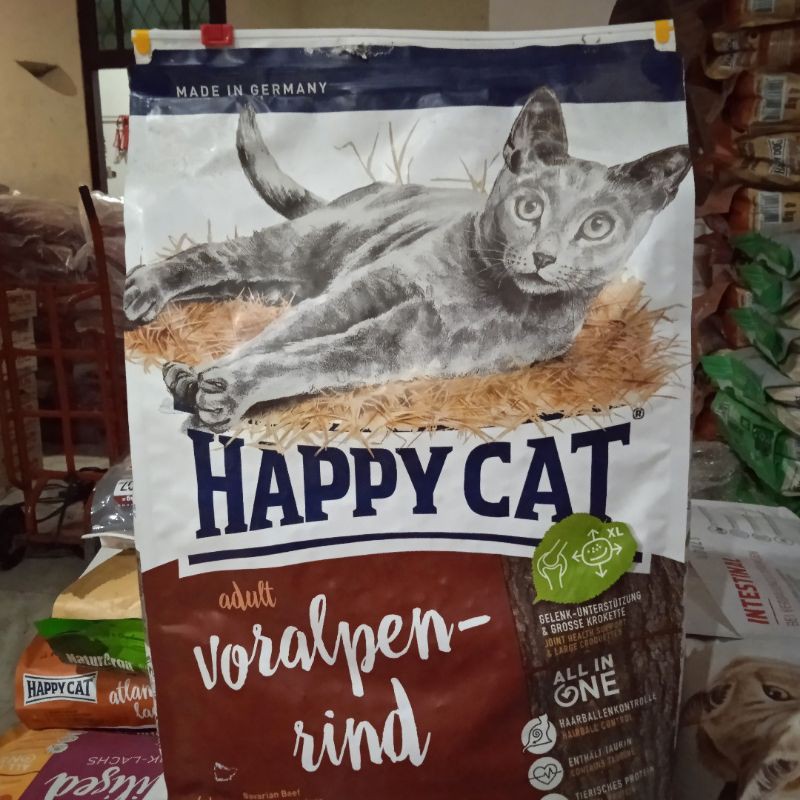 Happy Cat Adult Beef 4kg / Voralpen-rind 4kg