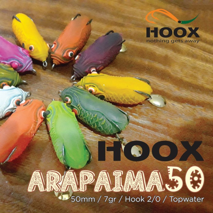Hoox Soft Frog Arapaima50 Anammarif