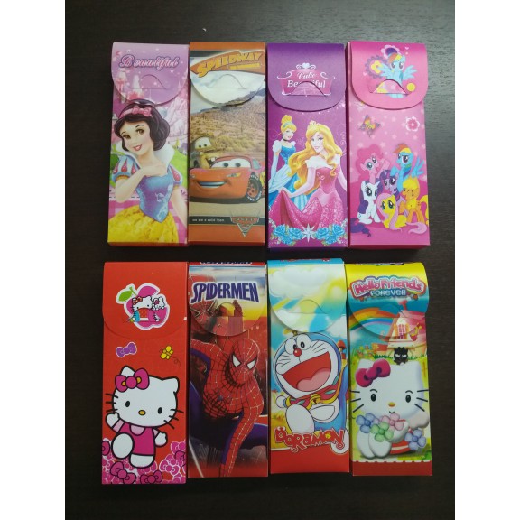 

Tempat Pensil Rakit / Kotak Pensil Rakit Motif Karakter