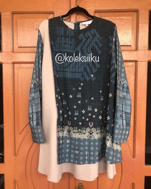 Preloved iswara top size L ria miranda