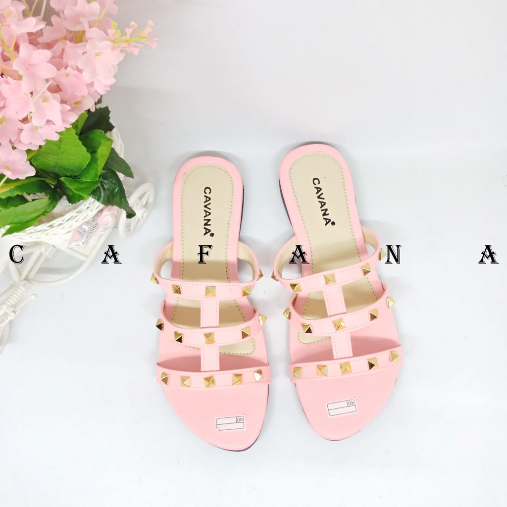 Sandal Wanita Slop Fanila SDL122