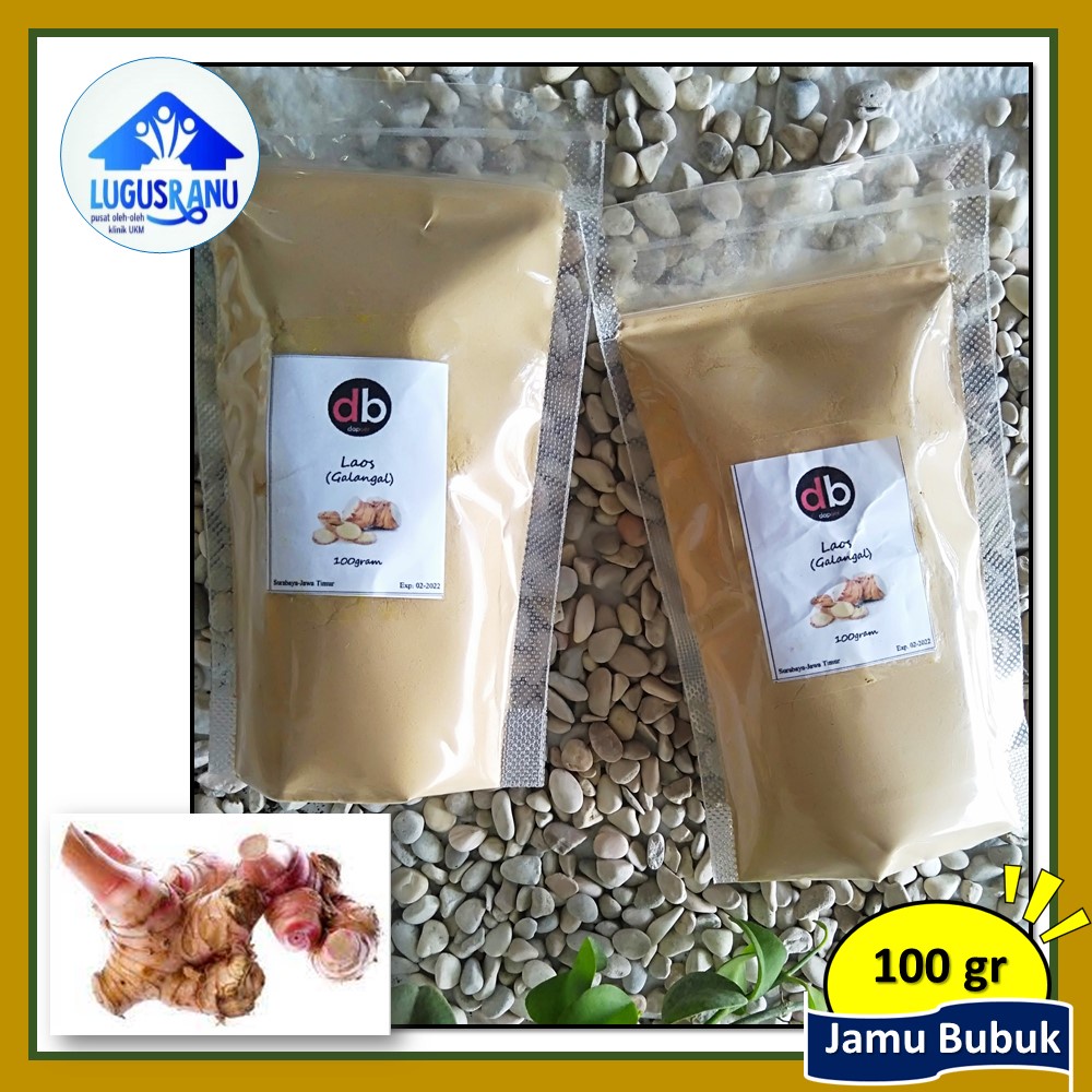 

LAOS BUBUK 100 gr (tanpa gula) Alami Tanpa Campuran | Bumbu Rempah